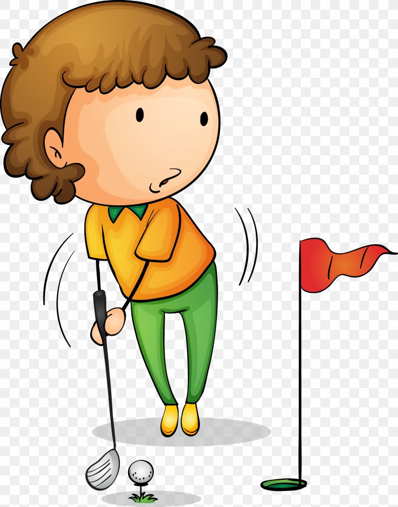 Golf Royalty-free Hole In One Clip Art, PNG, 1464x1866px, Golf, Area, Boy,  Cartoon, Child Download