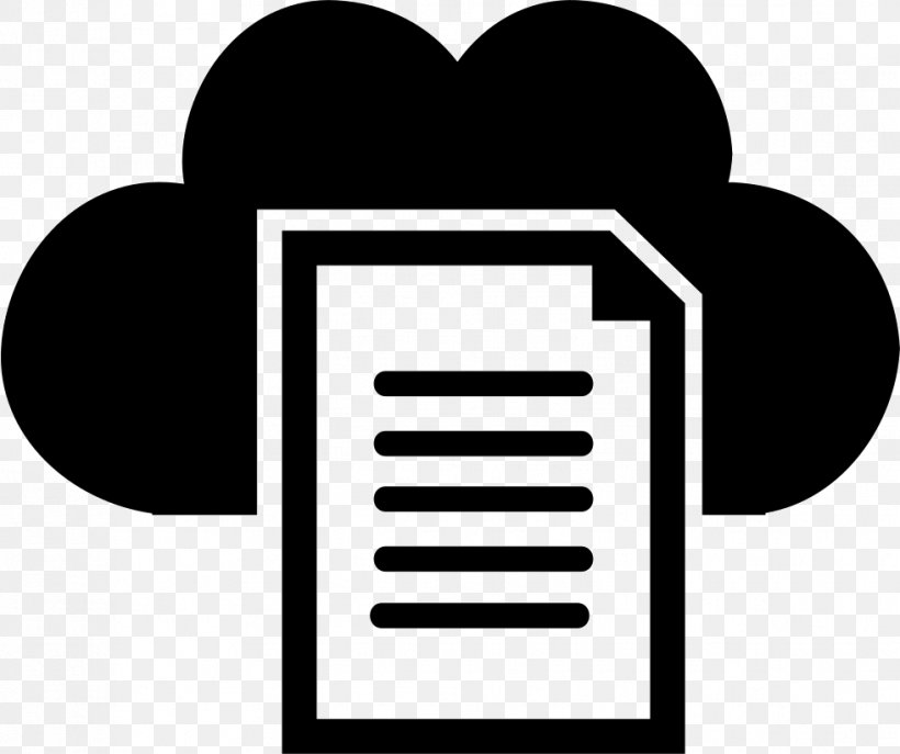 Document Cloud Computing Computer File, PNG, 981x822px, Document, Black And White, Brand, Chart, Cloud Computing Download Free