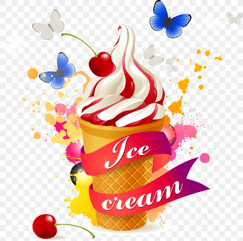 Ice Cream Cone Sundae, PNG, 1300x1290px, Ice Cream, Cream, Cuisine, Dairy Product, Dessert Download Free
