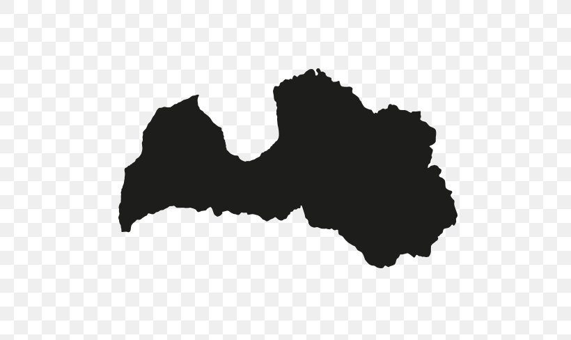 Latvia Vector Map Royalty-free, PNG, 544x488px, Latvia, Black, Black And White, Cartography, Contour Line Download Free