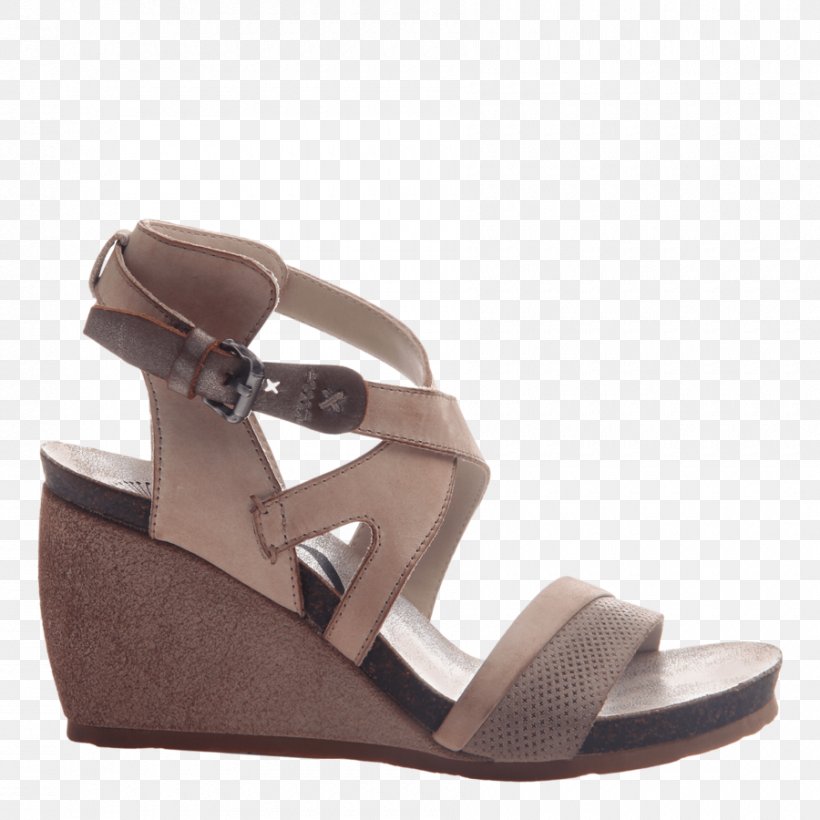 Sandal Shoe Wedge Suede Leather, PNG, 900x900px, Sandal, Beige, Brown, Footwear, Leather Download Free