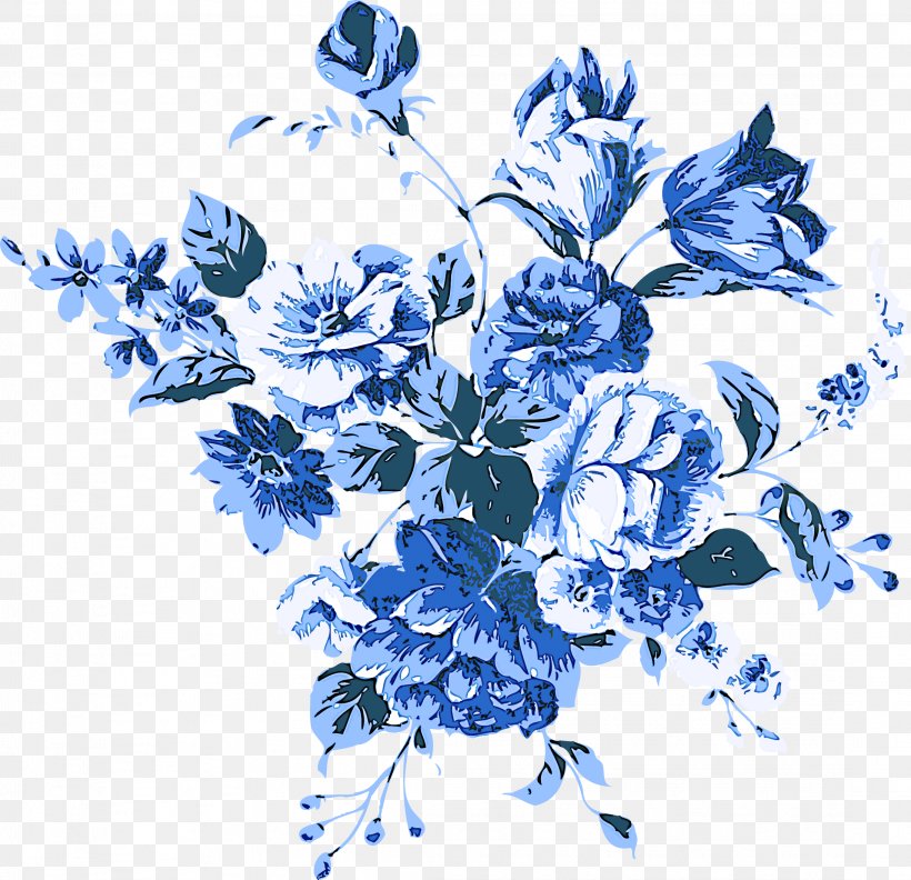 Blue Flower Plant Petal Blue And White Porcelain, PNG, 2187x2114px, Blue, Blue And White Porcelain, Cut Flowers, Delphinium, Flower Download Free