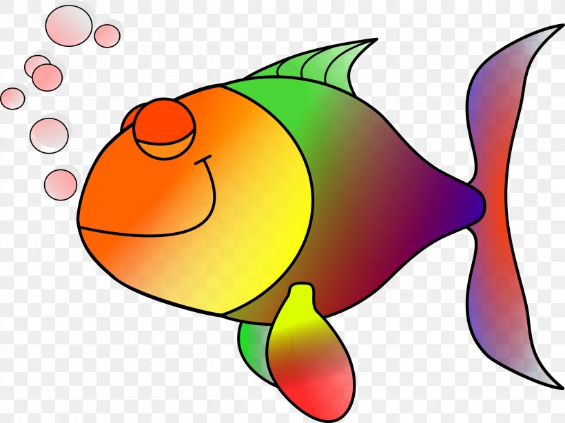 Cartoon Fish Clip Art, PNG, 2400x1798px, Cartoon, Artwork, Beak, Drawing, Fish Download Free