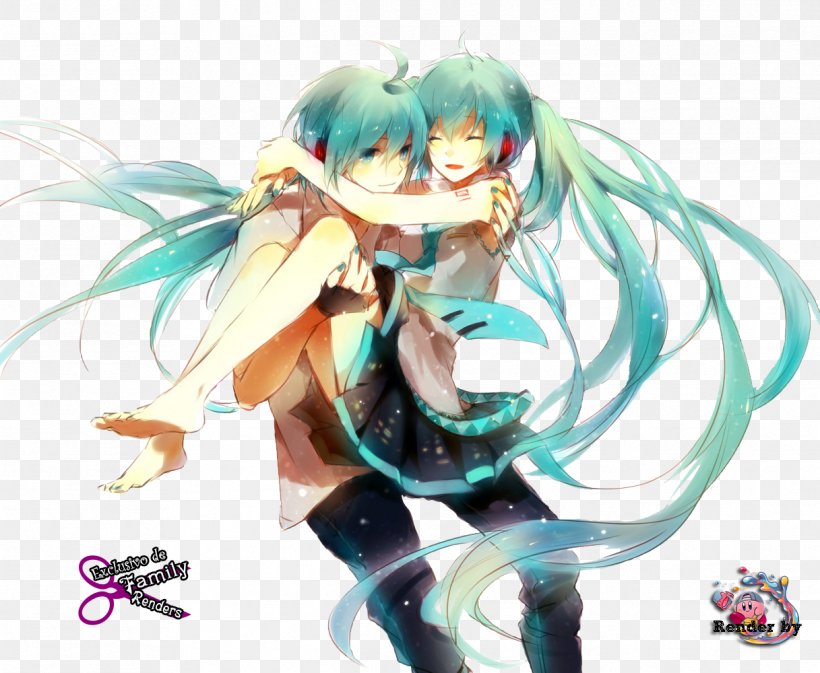 Hatsune Miku: Project Diva X Hatsune Miku: Project DIVA 2nd Vocaloid Kaito, PNG, 1217x1000px, Watercolor, Cartoon, Flower, Frame, Heart Download Free