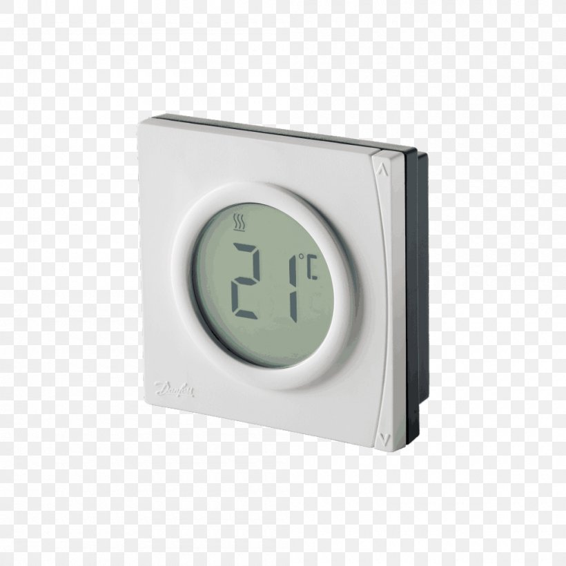 Programmable Thermostat Danfoss Randall Furnace, PNG, 1000x1000px, Thermostat, Central Heating, Danfoss, Danfoss Randall, Electronics Download Free