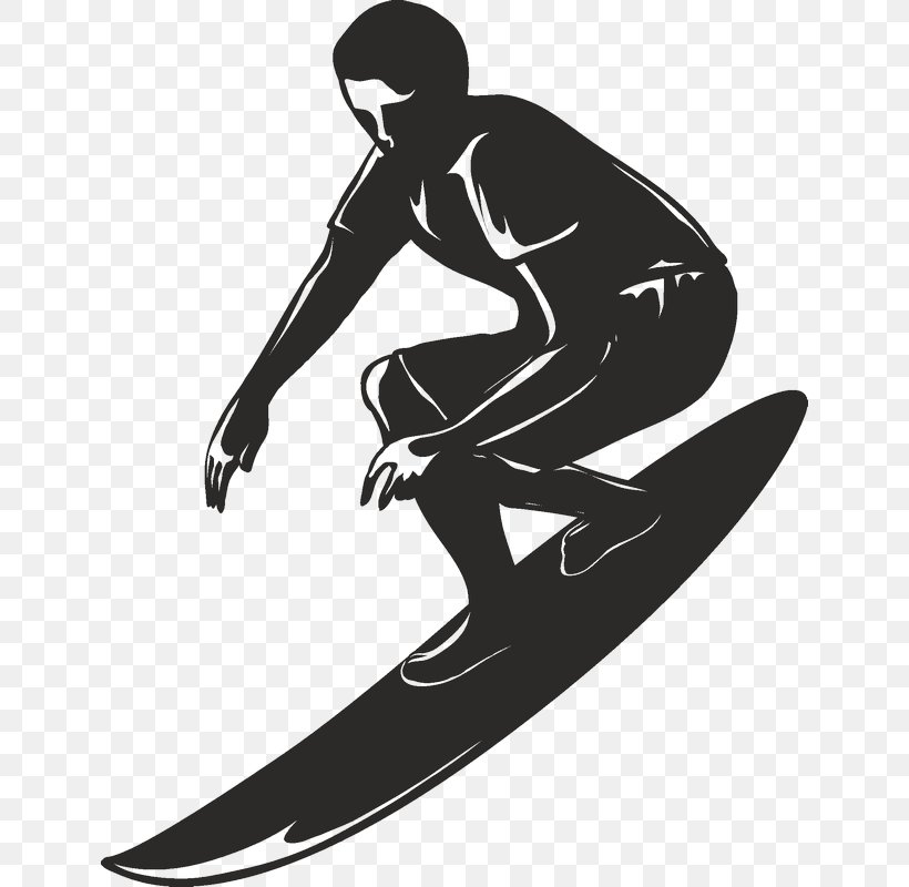 Silhouette Vector Graphics Photograph Illustration Surfing, PNG, 800x800px, Silhouette, Arm, Black, Black And White, Joint Download Free