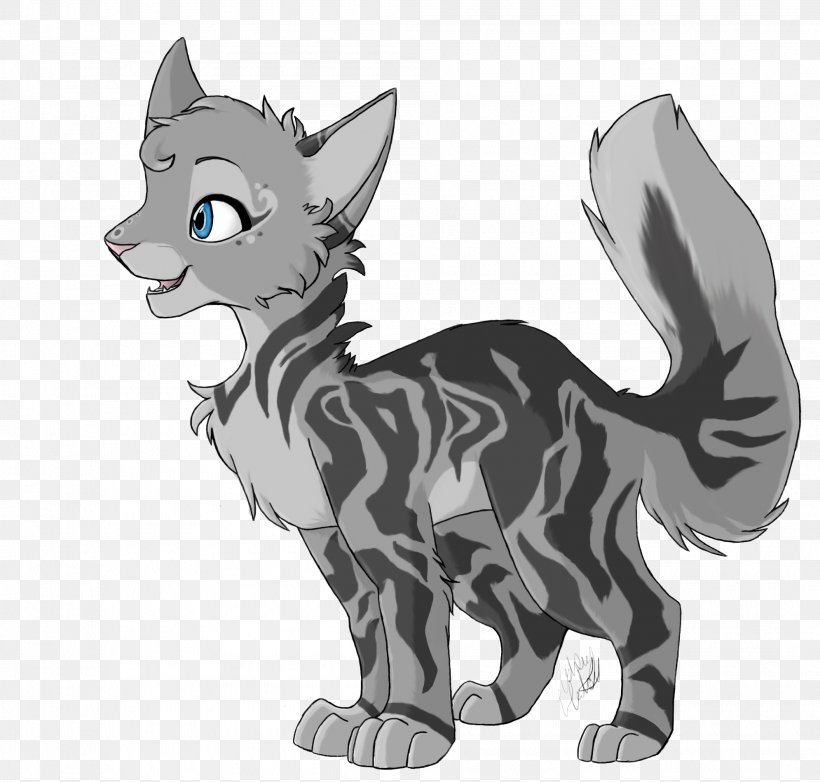 Whiskers Cat Warriors Feathertail Crowfeather, PNG, 1990x1900px, Whiskers, Black And White, Book, Carnivoran, Cartoon Download Free