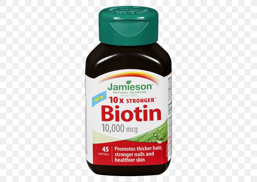 Dietary Supplement Biotin Jamieson Laboratories Health Vitamin, PNG, 580x580px, Dietary Supplement, Biotin, Diet, Fish Oil, Flavor Download Free