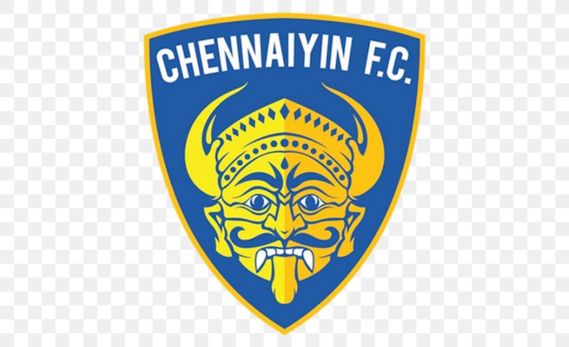 Chennaiyin FC 2017–18 Indian Super League Season Dream League Soccer FC Goa Kerala Blasters FC, PNG, 500x500px, Chennaiyin Fc, Area, Badge, Bengaluru Fc, Brand Download Free