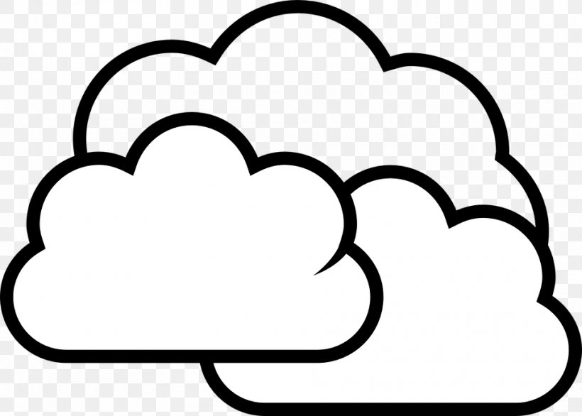 Clip Art Openclipart Cloud Image Vector Graphics, PNG, 960x687px, Cloud, Area, Black, Black And White, Document Download Free