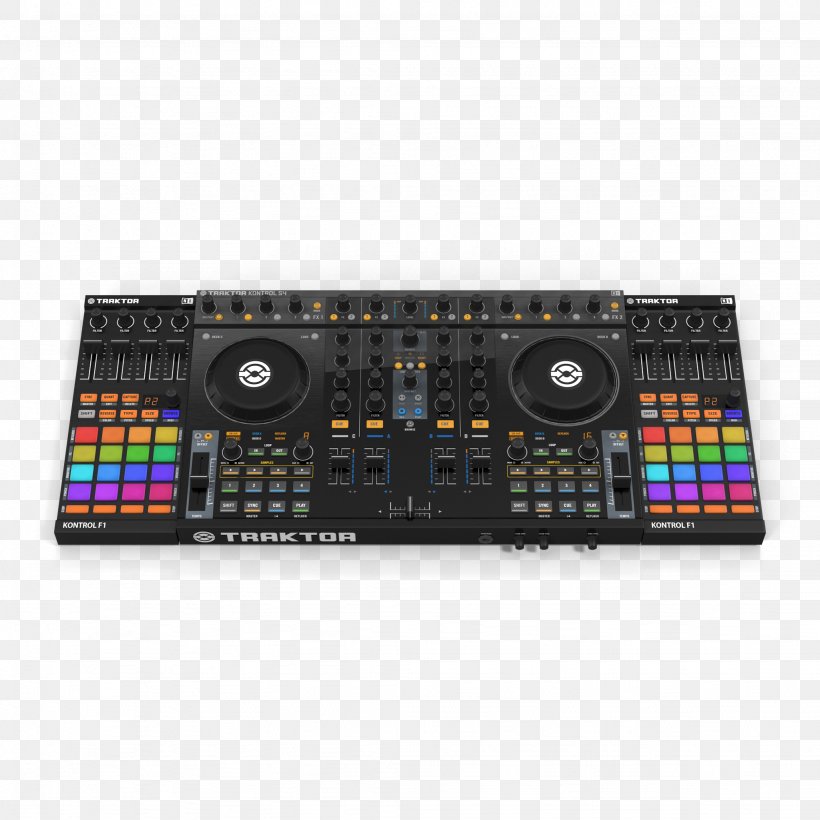 DJ Controller Disc Jockey Electronic Musical Instruments Ableton Live, PNG, 2048x2048px, Watercolor, Cartoon, Flower, Frame, Heart Download Free
