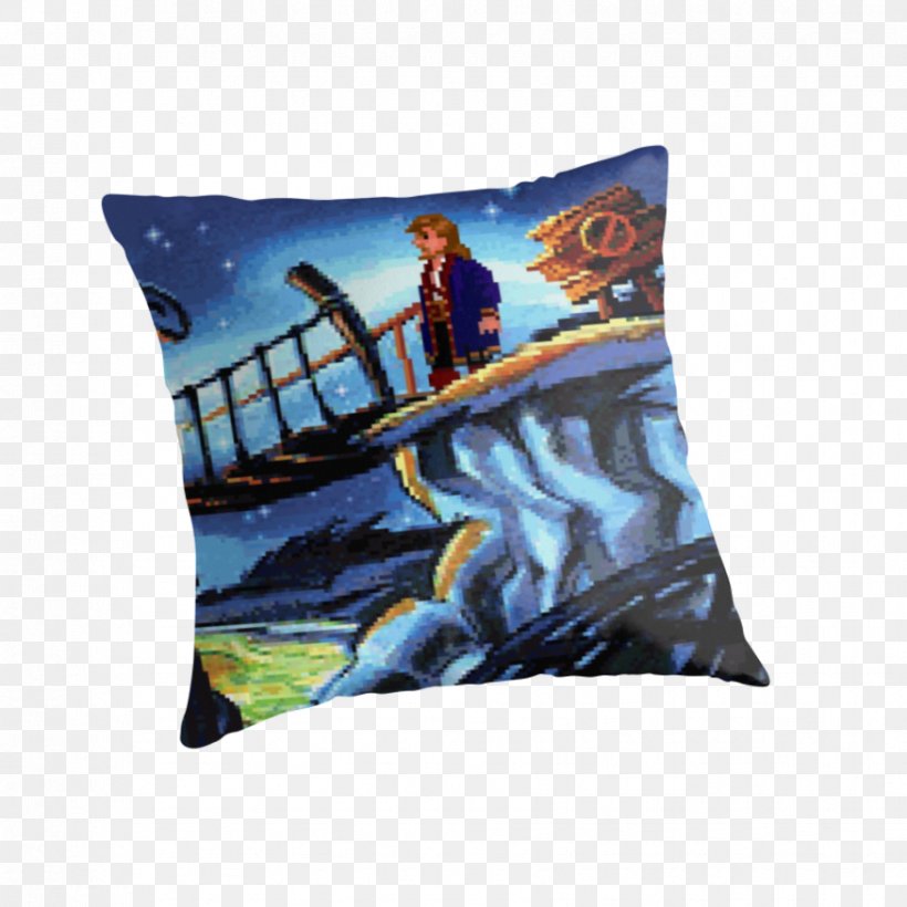 Duvet Bag Pillow Monkey Island 2: LeChuck's Revenge Cushion, PNG, 875x875px, Duvet, Bag, Cushion, Drawstring, Monkey Island Download Free