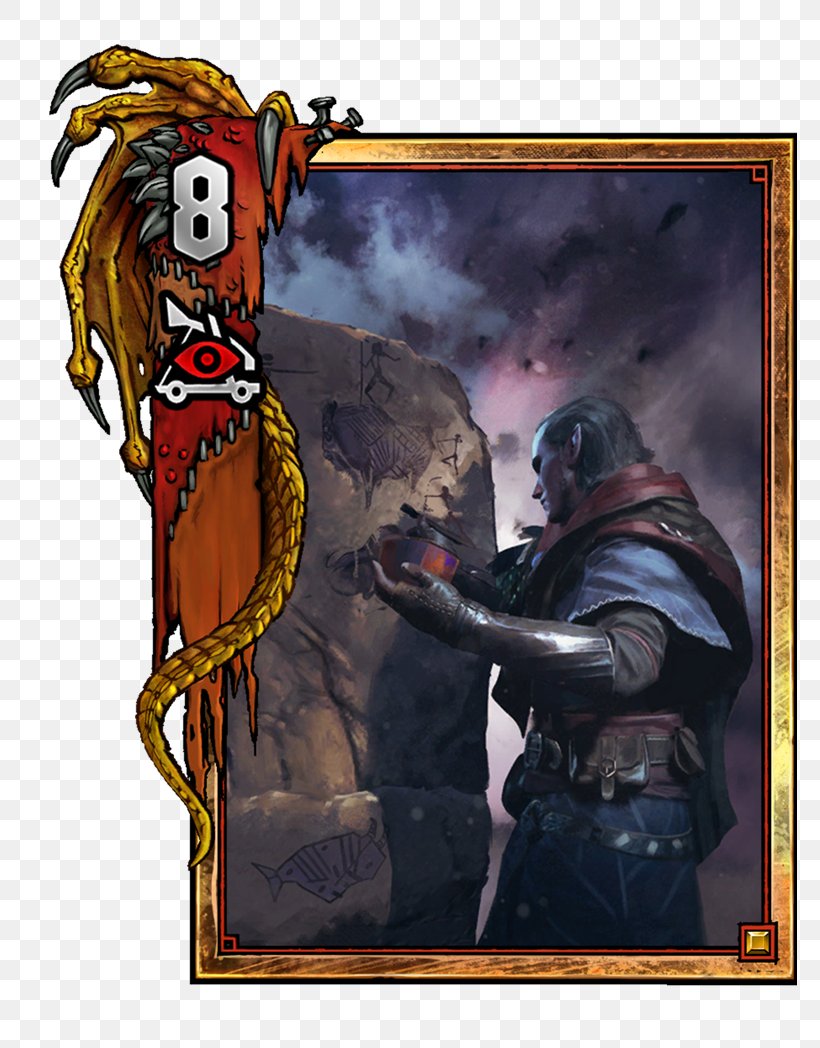 Gwent: The Witcher Card Game The Witcher 3: Wild Hunt Draugr CD Projekt, PNG, 775x1048px, Gwent The Witcher Card Game, Art, Cartoon, Cd Projekt, Ciri Download Free