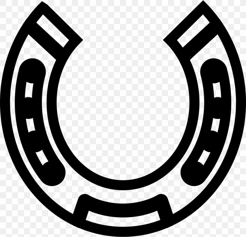 Horseshoe Clip Art, PNG, 980x944px, Horse, Area, Auto Part, Black, Black And White Download Free