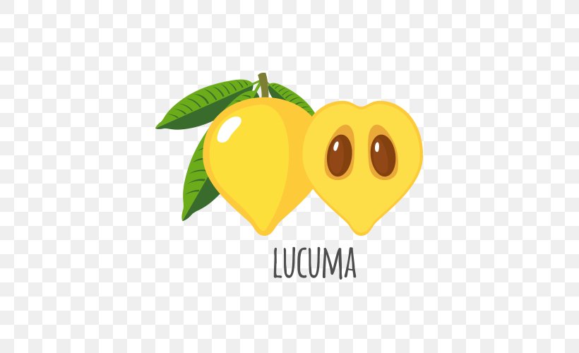 Illustration Vector Graphics Lucuma Royalty-free Stock Photography, PNG, 500x500px, Lucuma, Food, Fruit, Leaf, Logo Download Free