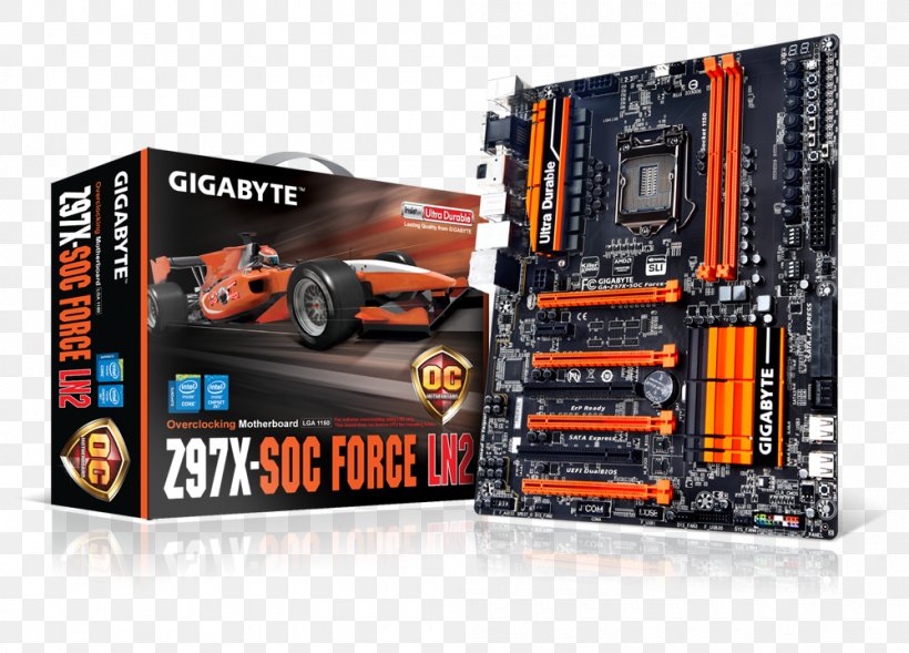 Intel LGA 1150 Motherboard Gigabyte Technology Land Grid Array, PNG, 1000x719px, Intel, Atx, Brand, Central Processing Unit, Computer Accessory Download Free