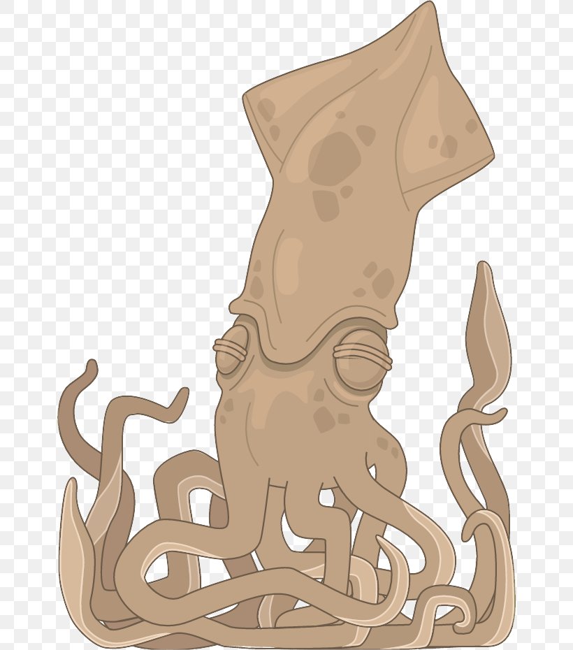 Octopus Cartoon, PNG, 658x930px, Giant Squid, Decapodiformes, Loligo, Myopsina, Octopus Download Free