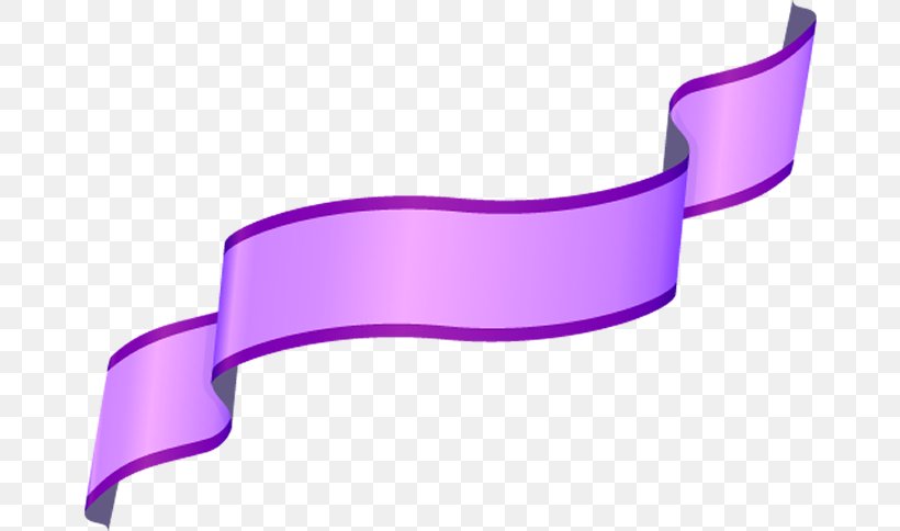 Violet Purple Clip Art Ribbon, PNG, 668x484px, Violet, Purple, Ribbon Download Free