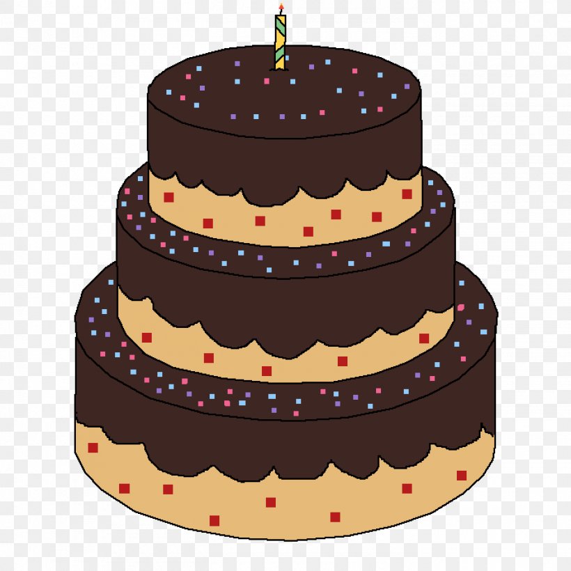 Birthday Cake Chocolate Cake Cake Decorating Buttercream, PNG, 1400x1400px, Birthday Cake, Baked Goods, Baking, Birthday, Brown Download Free