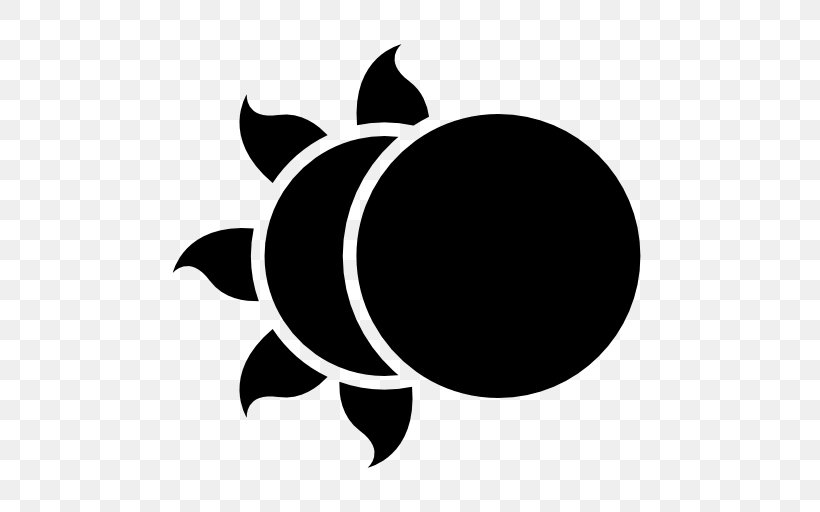 Moon Symbol, PNG, 512x512px, Moon, Artwork, Black, Black And White, Eclipse Download Free
