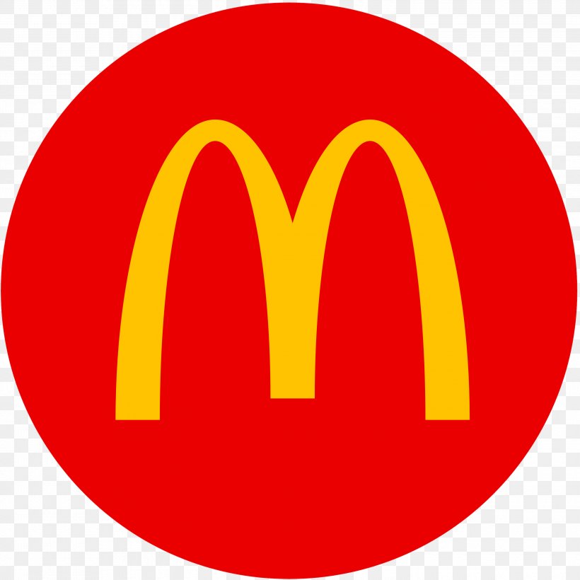 Fast Food McDonald's Logo Golden Arches Restaurant, PNG, 3000x3000px, Fast Food, Area, Brand, Company, Food Download Free