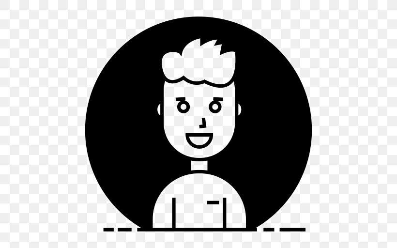 White Black Face Facial Expression Cartoon, PNG, 512x512px, White, Black, Blackandwhite, Cartoon, Face Download Free