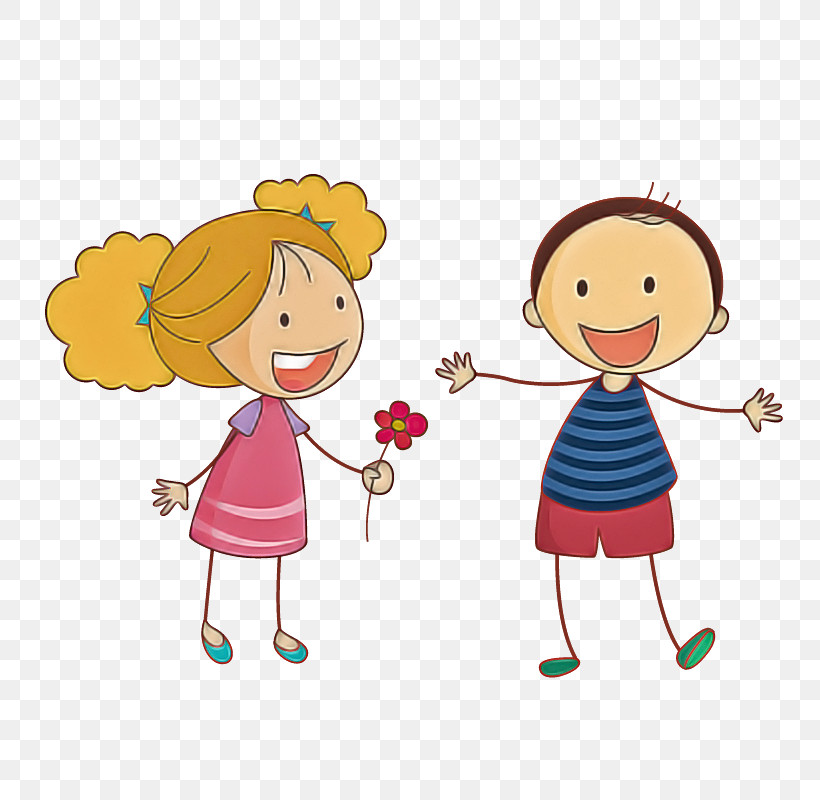 Cartoon Child Friendship Sharing Fun, PNG, 800x800px, Cartoon, Child, Friendship, Fun, Gesture Download Free