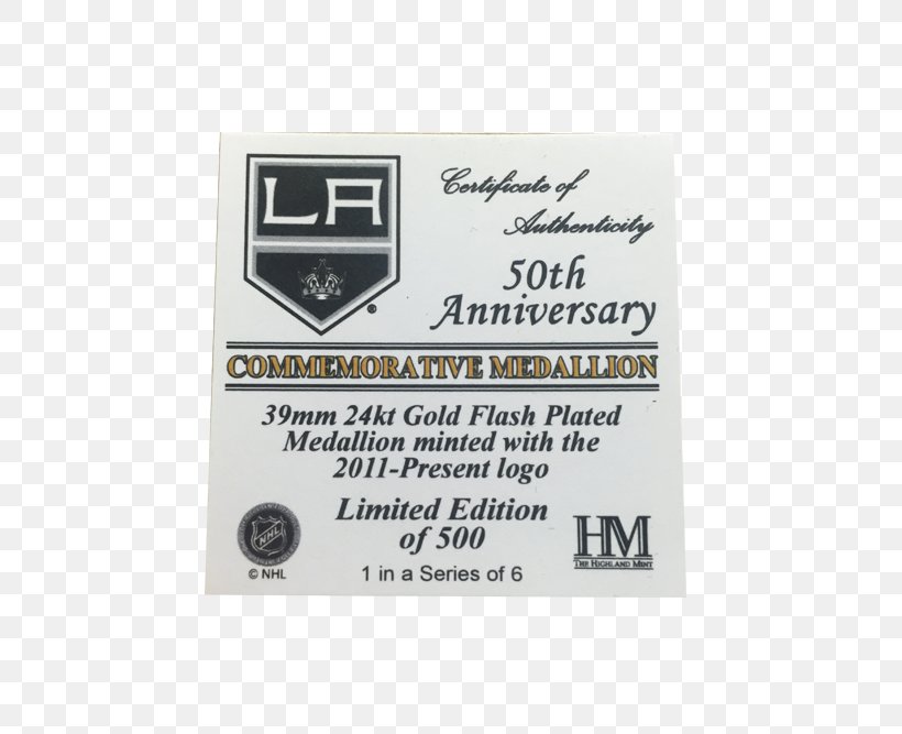 Los Angeles Kings Ohio Coin Mint Silver, PNG, 500x667px, Los Angeles Kings, Brand, Championship, Coin, Label Download Free