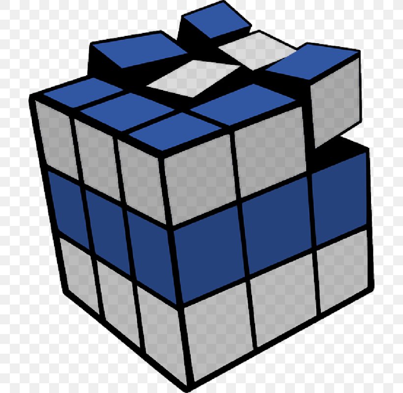 Rubik's Cube Clip Art Vector Graphics Image, PNG, 704x800px, Rubiks Cube, Blue, Cube, Puzzle, Puzzle Cube Download Free