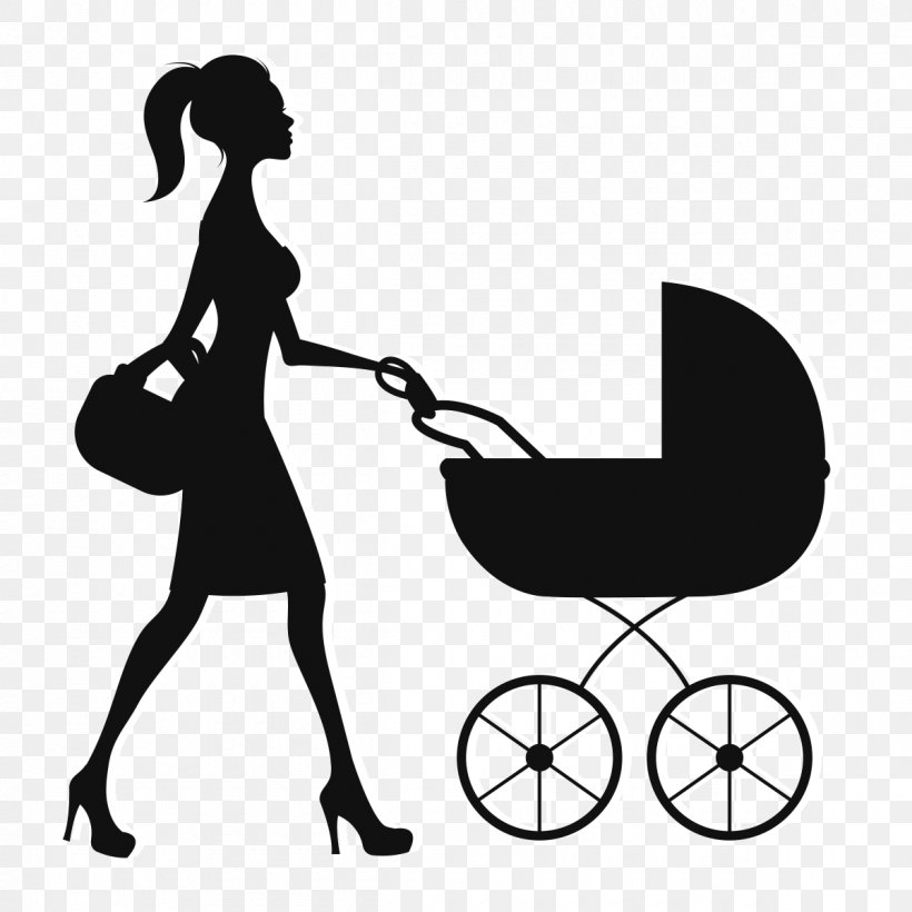 Nanny Mother Baby Transport Infant Clip Art, PNG, 1200x1200px, Nanny, Arm, Artwork, Baby Transport, Black Download Free