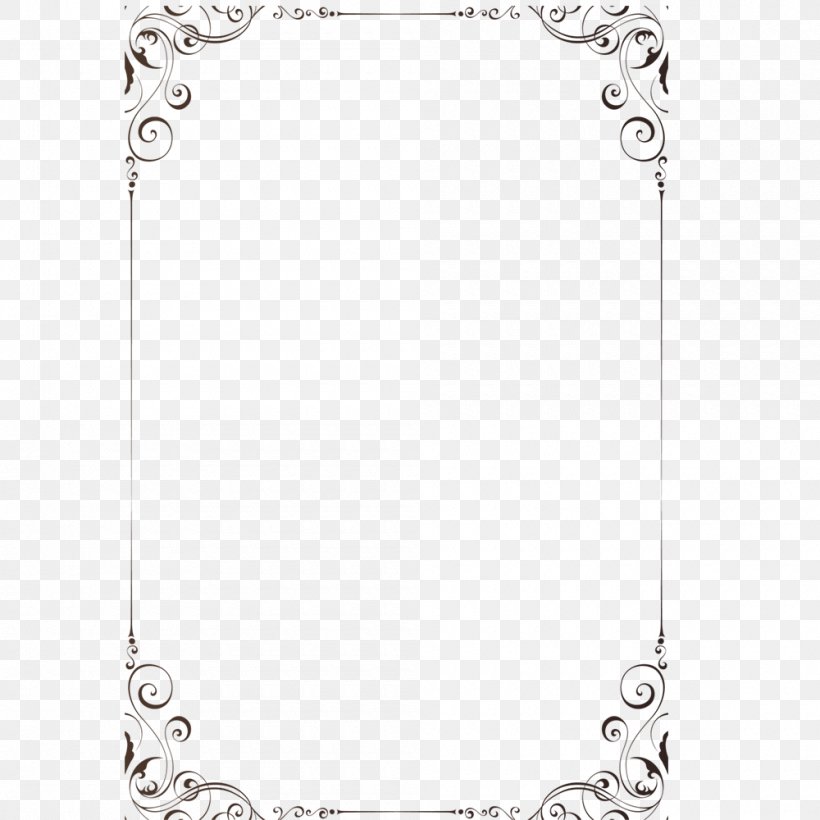 Pattern, PNG, 1000x1000px, Picture Frame, Area, Black And White, Body Jewelry, Drawing Download Free