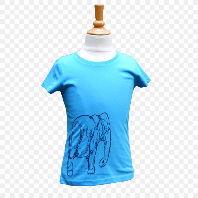 T-shirt Sleeve Neck Turquoise, PNG, 2048x2048px, Tshirt, Active Shirt, Aqua, Blue, Clothing Download Free