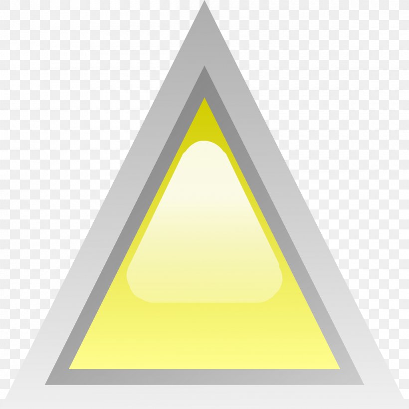 Triangle Yellow Clip Art, PNG, 2400x2400px, Triangle, Button, Public Domain, Yellow Download Free