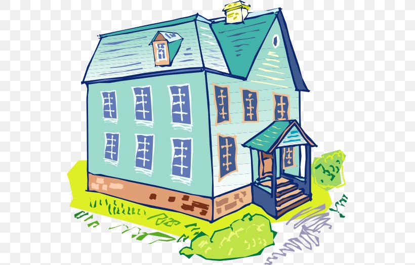 House Clip Art, PNG, 555x524px, House, Area, Blue, Building, Cottage Download Free