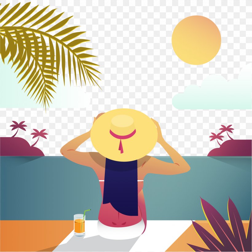 Landscape Euclidean Vector Summer, PNG, 1500x1500px, Landscape, Art, Cartoon, Computer Software, Coreldraw Download Free