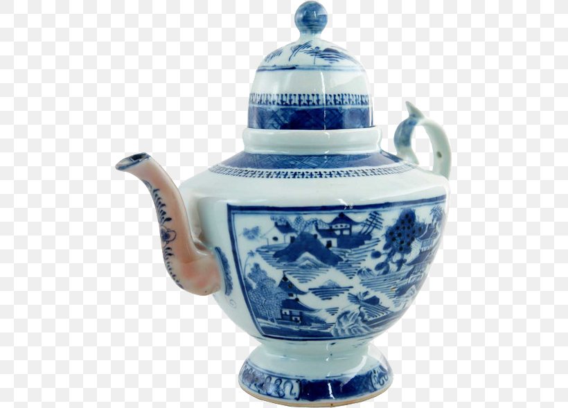 Teapot Blue And White Pottery Ceramic Chinese Export Porcelain, PNG, 589x589px, Teapot, Antique, Blue And White Porcelain, Blue And White Pottery, Ceramic Download Free