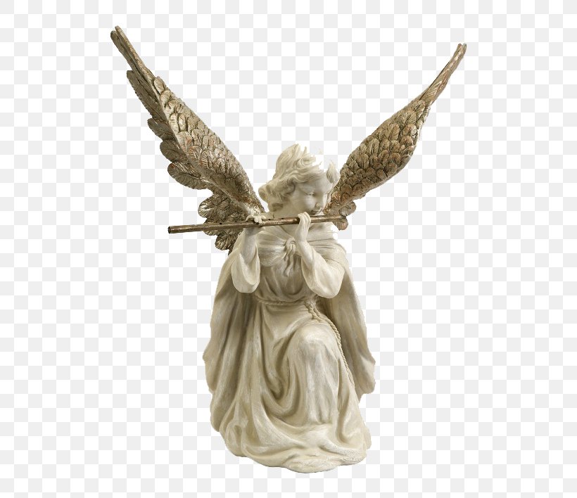 Cherub Flute Angel Sculpture Statue, PNG, 760x708px, Watercolor, Cartoon, Flower, Frame, Heart Download Free