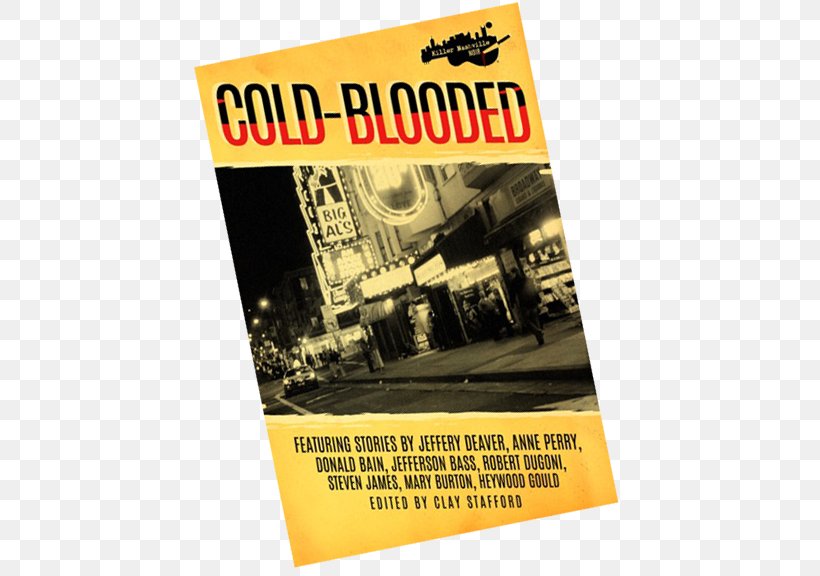 Killer Nashville Noir: Cold-Blooded Trade Paperback Advertising Book, PNG, 435x576px, Paperback, Advertising, Book, Brand, International Standard Book Number Download Free