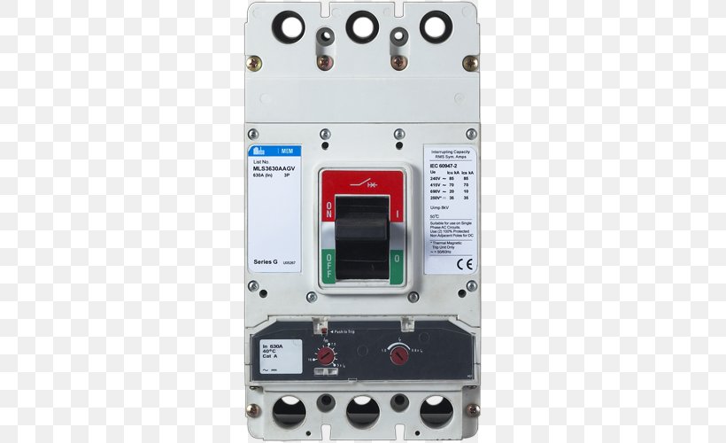 Circuit Breaker Electronics Electrical Network Eaton Corporation, PNG, 500x500px, Circuit Breaker, Circuit Component, Eaton Corporation, Electrical Network, Electronic Component Download Free