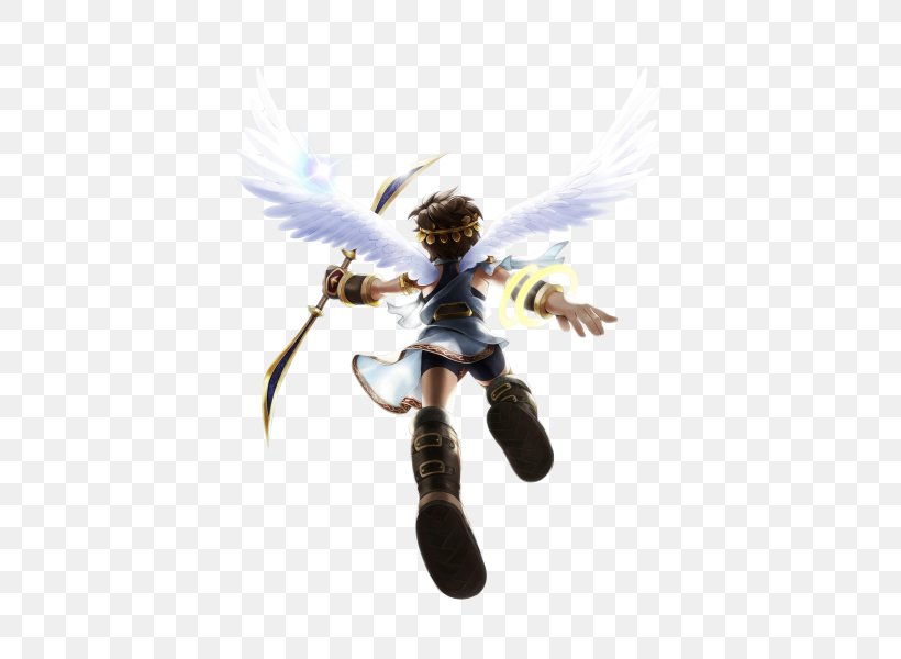 Kid Icarus: Uprising Kid Icarus: Of Myths And Monsters Super Smash Bros. For Nintendo 3DS And Wii U Super Smash Bros. Brawl, PNG, 600x600px, Kid Icarus Uprising, Figurine, Kid Icarus, Kid Icarus Of Myths And Monsters, Masahiro Sakurai Download Free