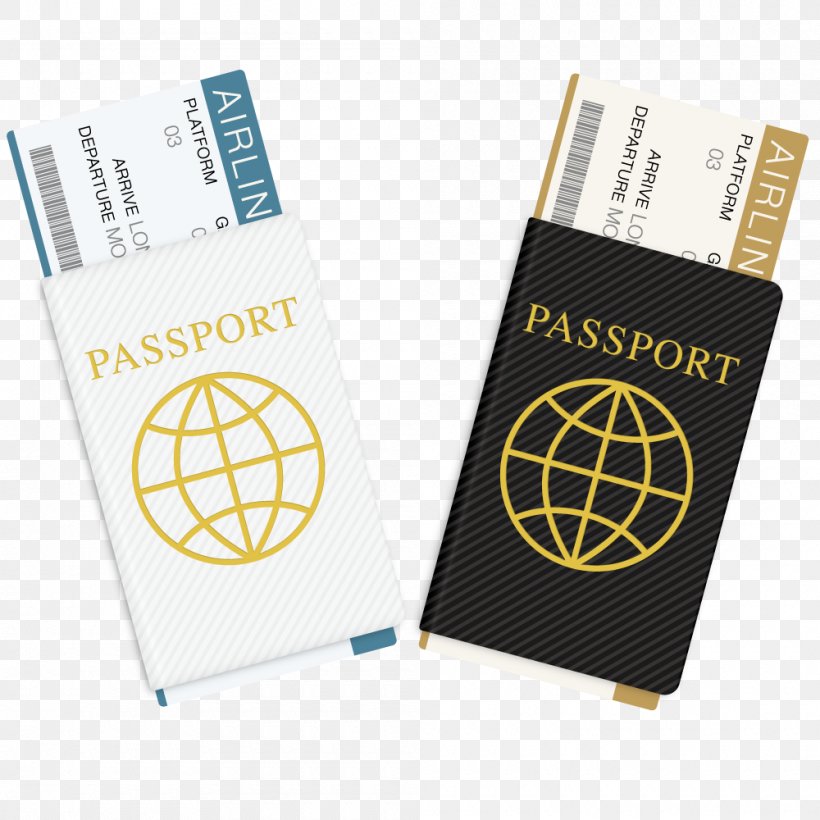 Passport Stamp Travel Visa, PNG, 1000x1000px, Passport, Airline Ticket, Brand, Identity Document, Passport Stamp Download Free