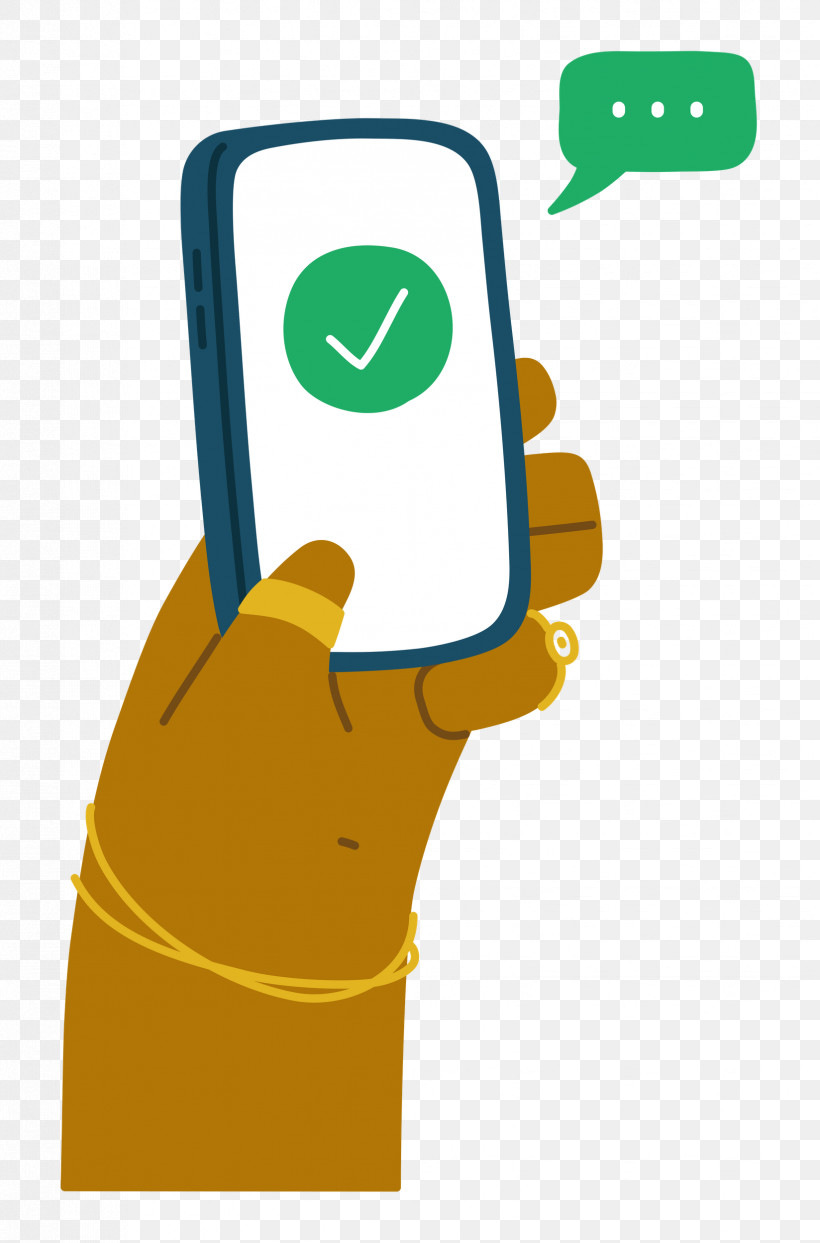 Phone Checkmark Hand, PNG, 1648x2500px, Phone, Animation, Cartoon, Checkmark, Hand Download Free