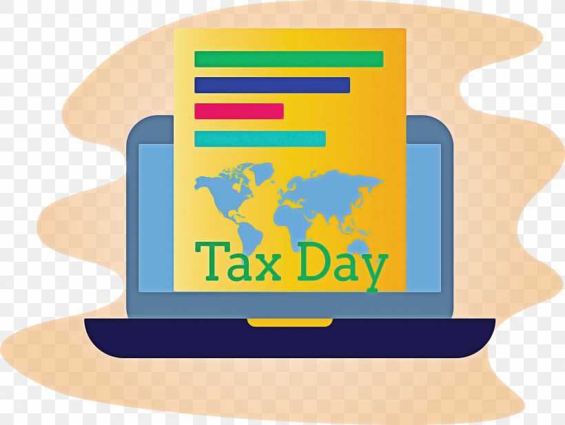 Tax Day, PNG, 3000x2258px, Tax Day, Technology, Yellow Download Free