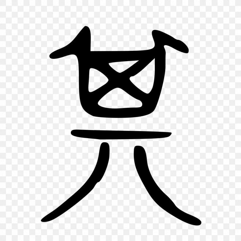 Chinese Characters Chinese Character Classification Logogram Signe Semantics, PNG, 1024x1024px, Chinese Characters, Angajat, Black And White, Chinese Character Classification, Demonstrative Download Free