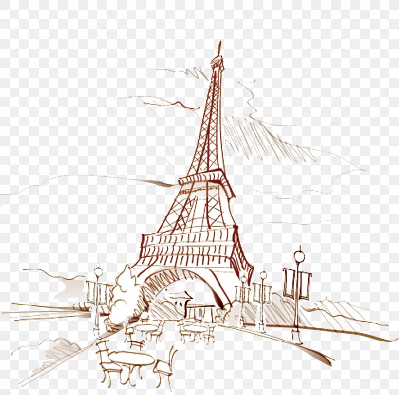Eiffel Tower Pont Alexandre III Seine, PNG, 1147x1136px, Eiffel Tower, Architecture, Designer, Diagram, Painting Download Free