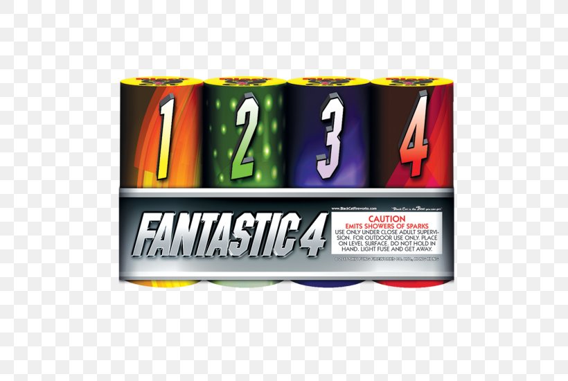 Fantastic Four Black Cat Fireworks Ltd. Black Cat Fireworks Ltd. Firecracker, PNG, 550x550px, Fantastic Four, Advertising, Black Cat Fireworks Ltd, Blue, Brand Download Free