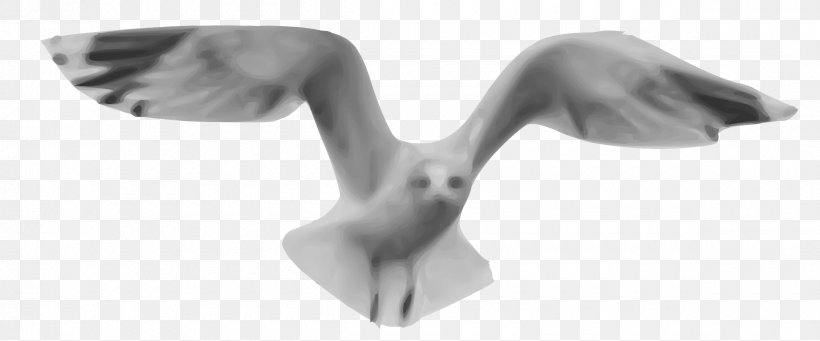Gulls Clip Art, PNG, 2400x1000px, Gulls, Animal Figure, Arm, Beak, Black And White Download Free