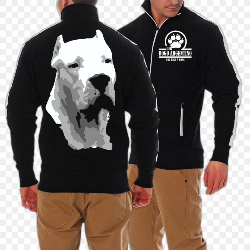 Hoodie T-shirt Dogo Argentino Jacket Clothing, PNG, 1301x1301px, Hoodie, Clothing, Clothing Accessories, Costume, Dogo Argentino Download Free