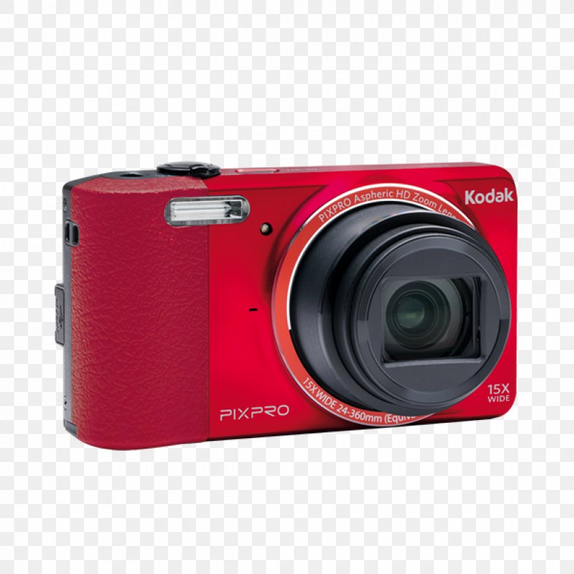 Point-and-shoot Camera Kodak PIXPRO AZ252 Zoom Lens, PNG, 1200x1200px, Camera, Camera Lens, Cameras Optics, Digital Camera, Digital Cameras Download Free