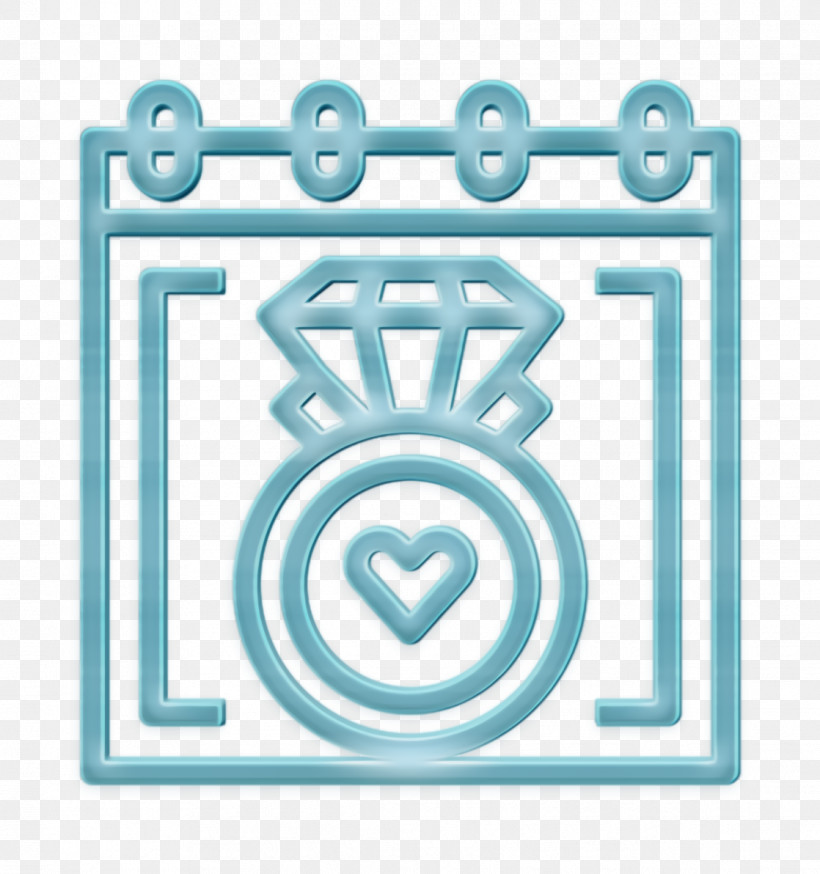 Wedding Icon Wedding Date Icon, PNG, 1118x1192px, Wedding Icon, Aqua, Circle, Line, Rectangle Download Free